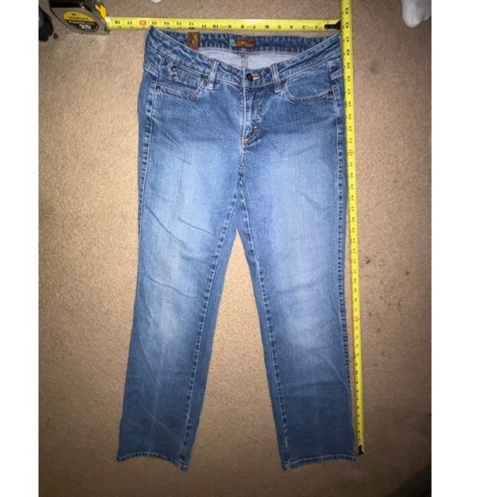 Wrangler Aura Instantly Slimming Jeans Womens 6P Straight Leg WSKH85052 T02-27